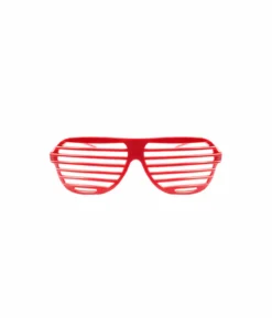 Red Shutter Shade Glasses