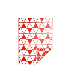 Red Triangles Outdoor Reversible Mat 1.2x2m