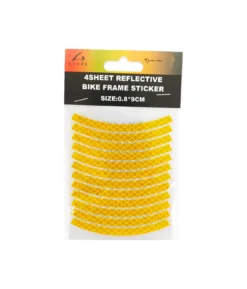 Reflective Bike Frame Stickers 4pk