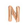 Rose Gold Alphabet Foil Balloon Letter N