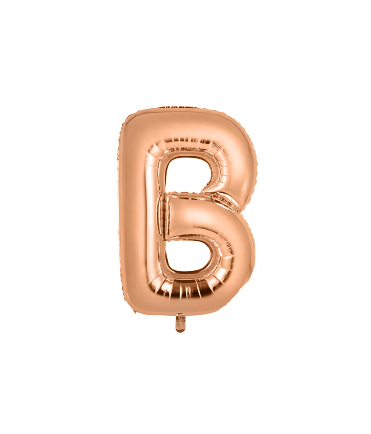 Rose Gold Alphabet Foil Balloon Letter B