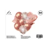 Rose Gold Party Balloons Assorted 10pc