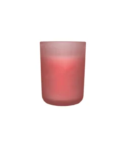 Rose Scented Candle In Glass Jar
