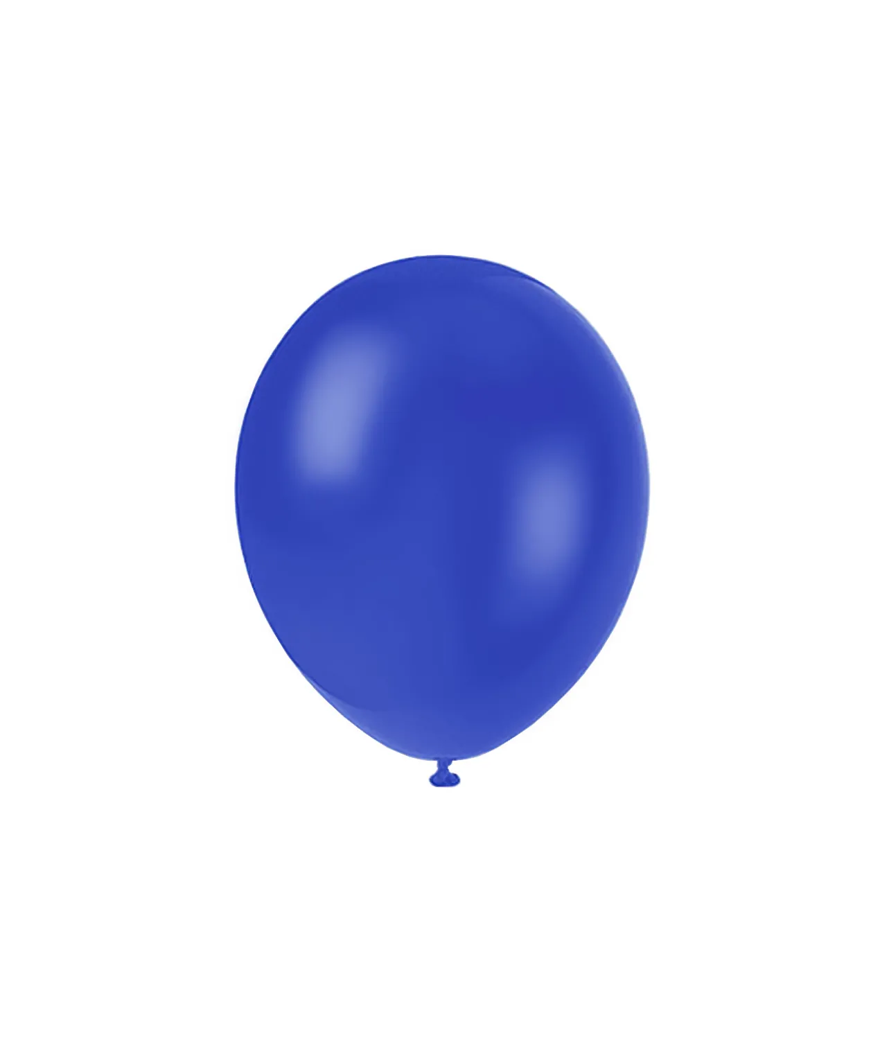 Royal Blue Plain Latex Balloons 12inch 20pk