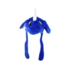 Royal Blue Rhinoceros Plush Hat