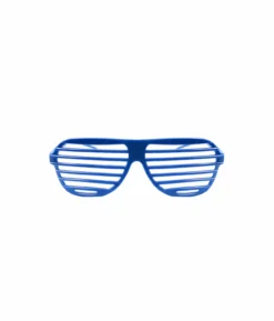 Royal Blue Shutter Shade Glasses