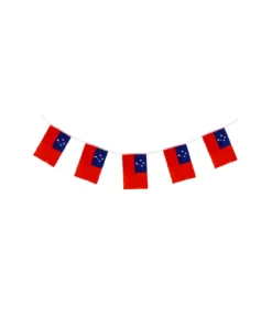 Samoa Flag Bunting 5m 20pc