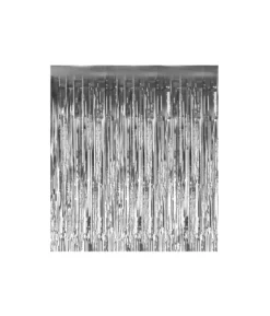 Silver Backdrop 2×1.8m