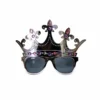 Silver Crown Party Glasses