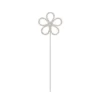 Silver Diamante Cake Topper Daisy