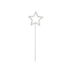 Silver Diamante Cake Topper Star
