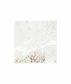 Silver Dots Large Napkins 20pc