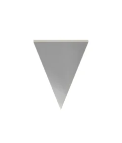 Silver Flag Bunting 10m
