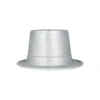 Silver Glitter Top Hat