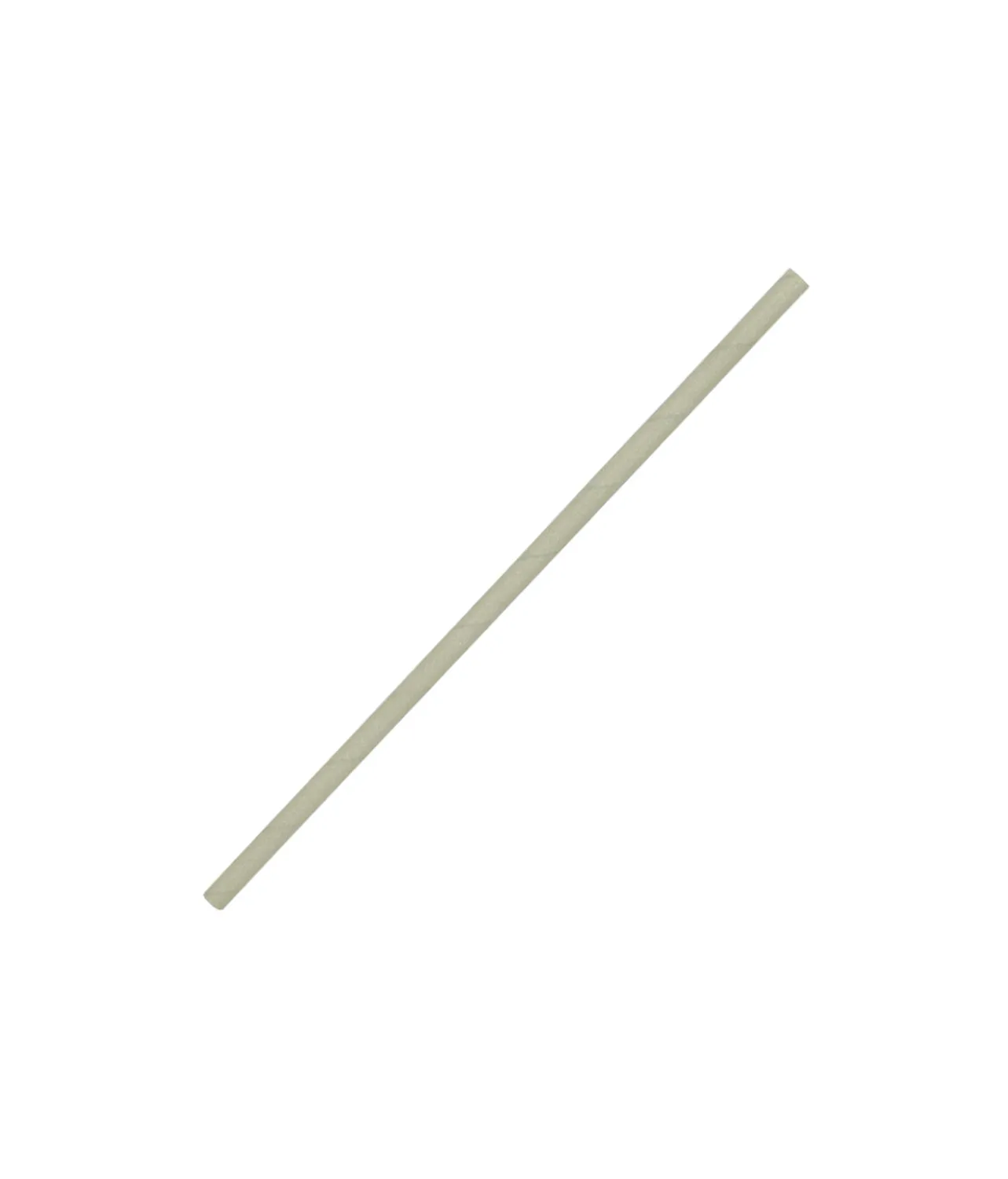 Silver Paper Straws 25pk