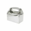 Silver Paper Treat Box 6pc (Side Seal)