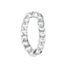 Silver Plastic Chain Bracelet
