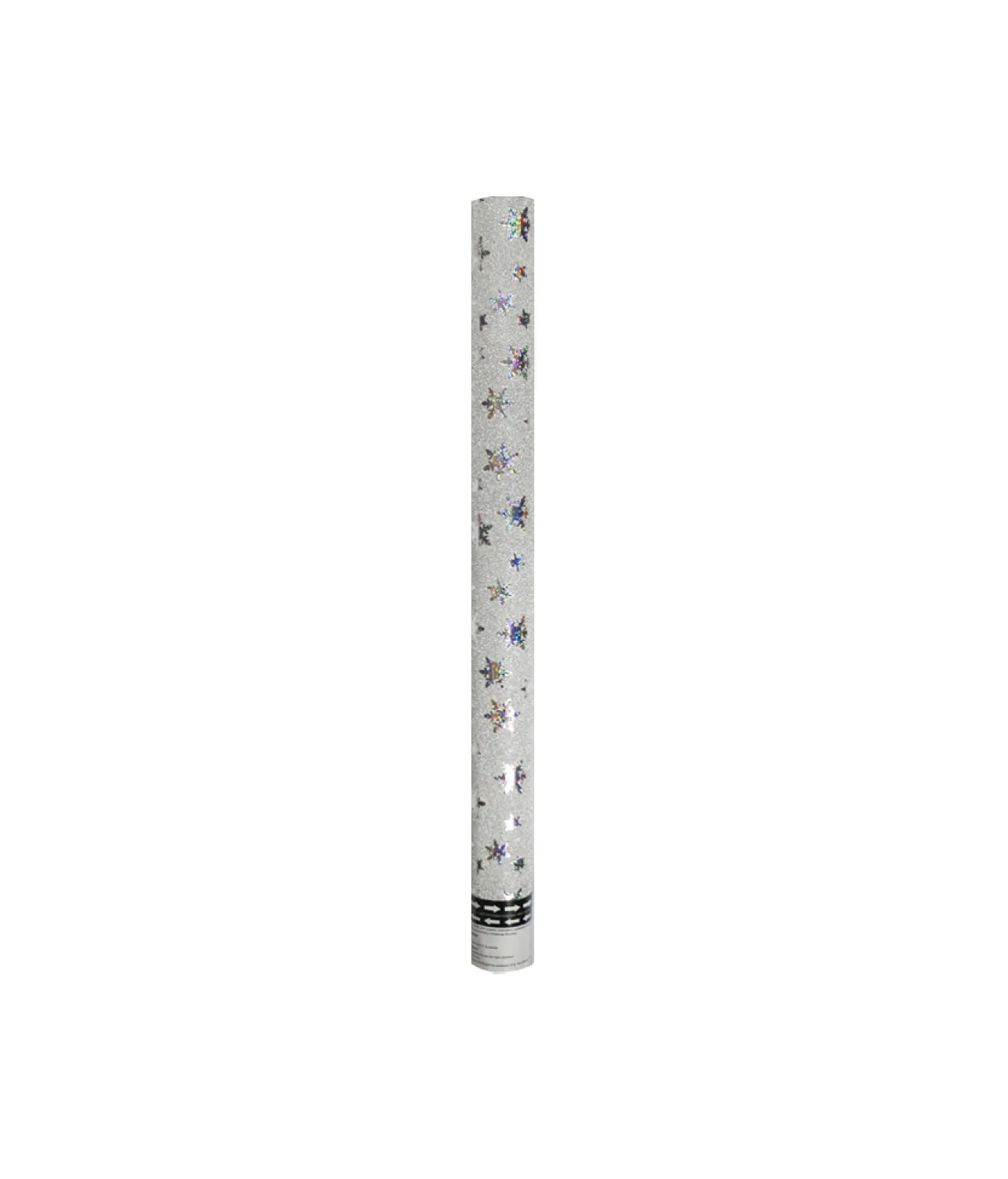 Silver Snowflake Party Cannon 60cm
