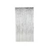 Silver Wavy Foil Curtain 1x2m