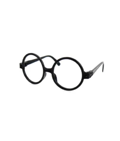 Small Black Round Framed Glasses 6pc