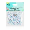 Small Iridescent Pearl DIY Bead Ornament With White Rope 30g