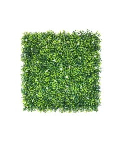 Small White Flowers Artificial Leaf Mat 50cm