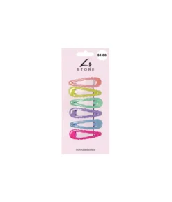 Snap Clip Hair Set 6pc