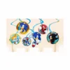 Sonic the Hedgehog Spiral Swirls Hanging Decorations