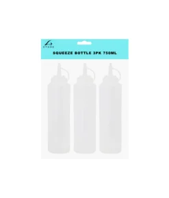 Squeeze Bottle 750ml 3pc