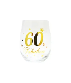 60 Stemless Wine Glass