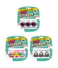 Stickers On A Roll 3m Assorted