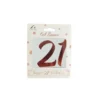 21st Rose Gold Foil Banner 12.7cm x 365.8cm
