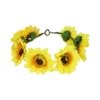 Sunflower Crown With Leafs