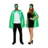Superhero Cape Green Adult
