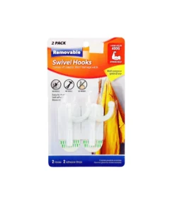 Swivel Hooks Removable 2pk