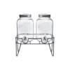 2 Tap Dispensers With Lids 4000ml