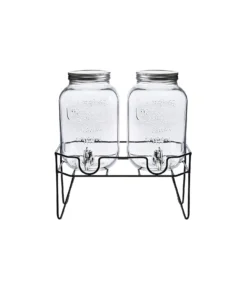 2 Tap Dispensers With Lids 4000ml