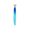 2-Tone Blue Party Wig 65cm