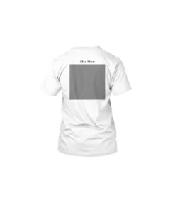 T-Shirt Print Back Only 25 x 30cm