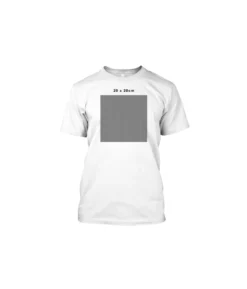 T-Shirt Print Front 20 x 20cm + Back 25 x 30cm