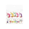 Unicorn Candle 5pk