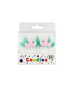 Unicorn Candles 5pk