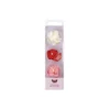 Valentine Daisy Icing Decorations 12pk