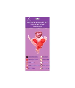 Valentine’s Day Balloon Bouquet Set 30x50cm