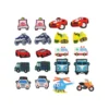 Vehicles Shoe Charms 20pc