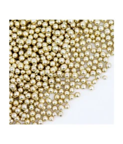 Vintage Gold Cachous Balls 4mm 90g
