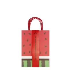 Watermelon Printed Paper Bags 27cm 3pk