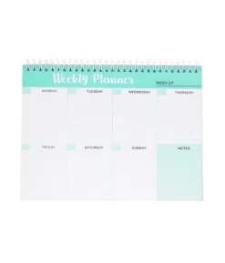Weekly Planner Notebook 100sheets 1pc 25.5x19cm