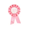 Welcome Baby Girl Badge 8×15.5cm