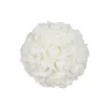 White Artificial Craft Rose Ball 18cm
